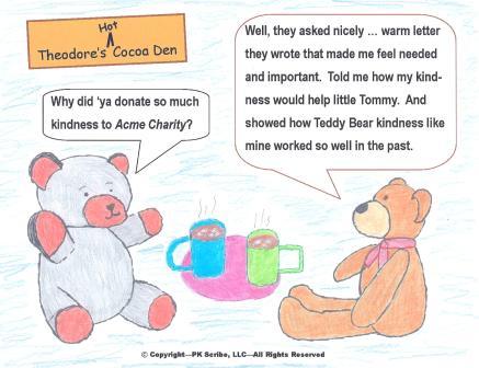 Teddy Bears & Donors are alike - 1