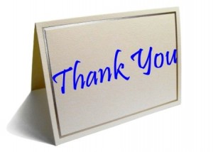 Thank You card