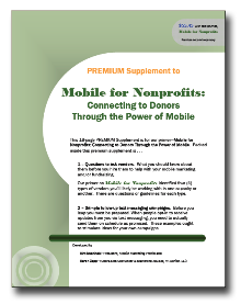 Mobile for Nonprofits Premium Supplement